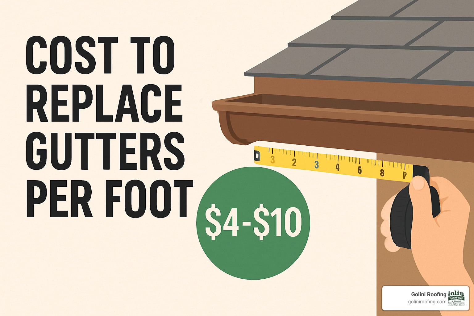How Much Does It Really Cost to Replace Gutters Per Foot? Let’s Spill the Truth